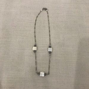 Brighton Square Pearl Chain Necklace